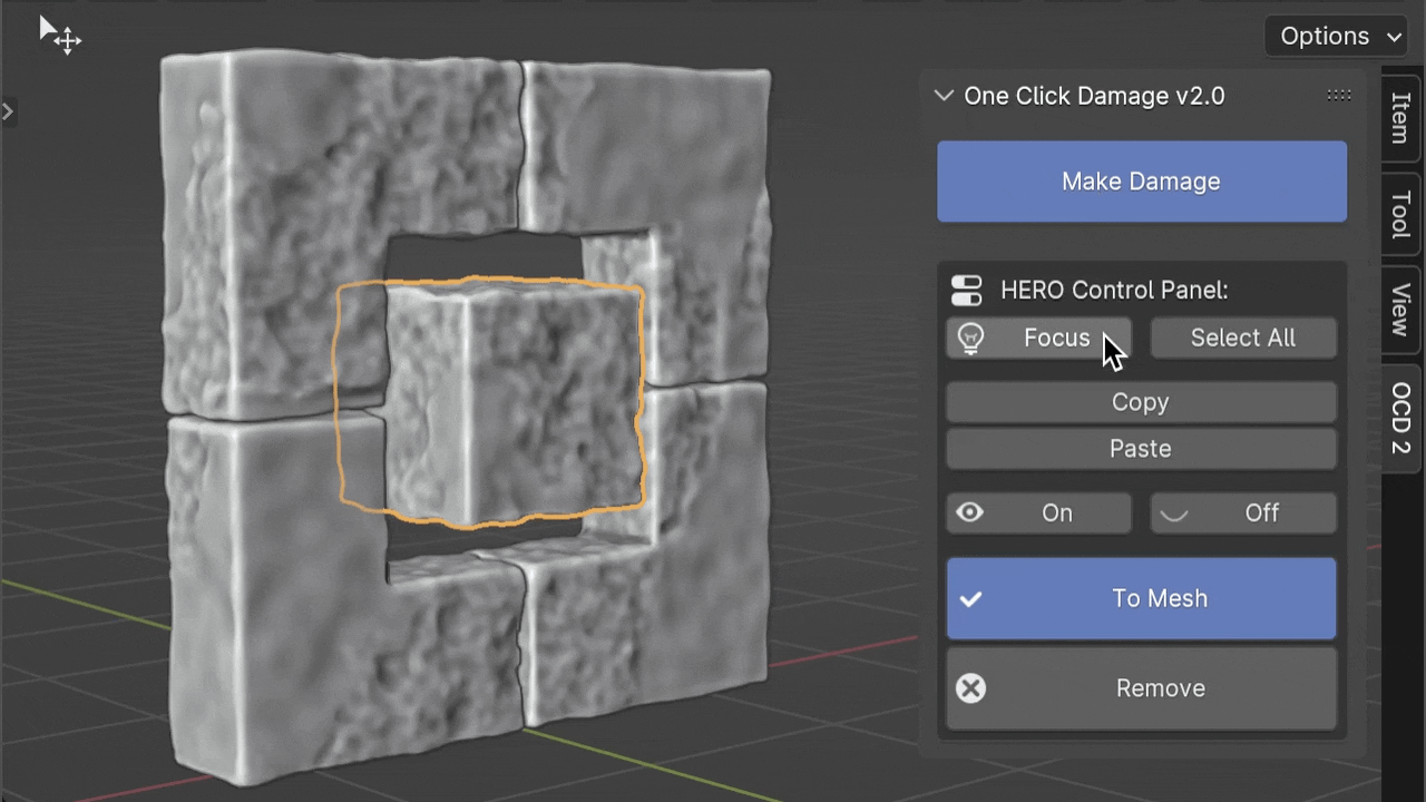 HERO ctrl focus