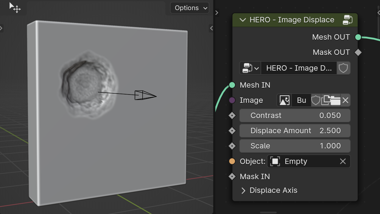 HERO Image Displace