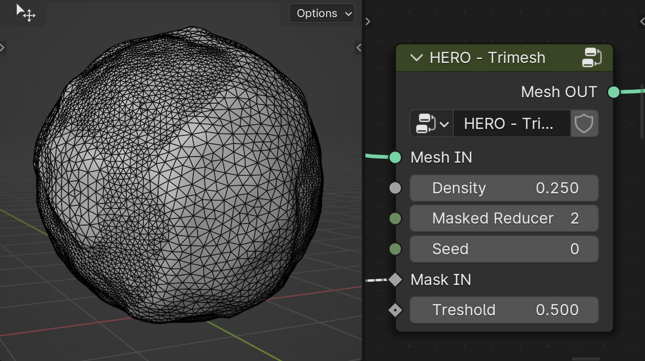 HERO Trimesh Mask